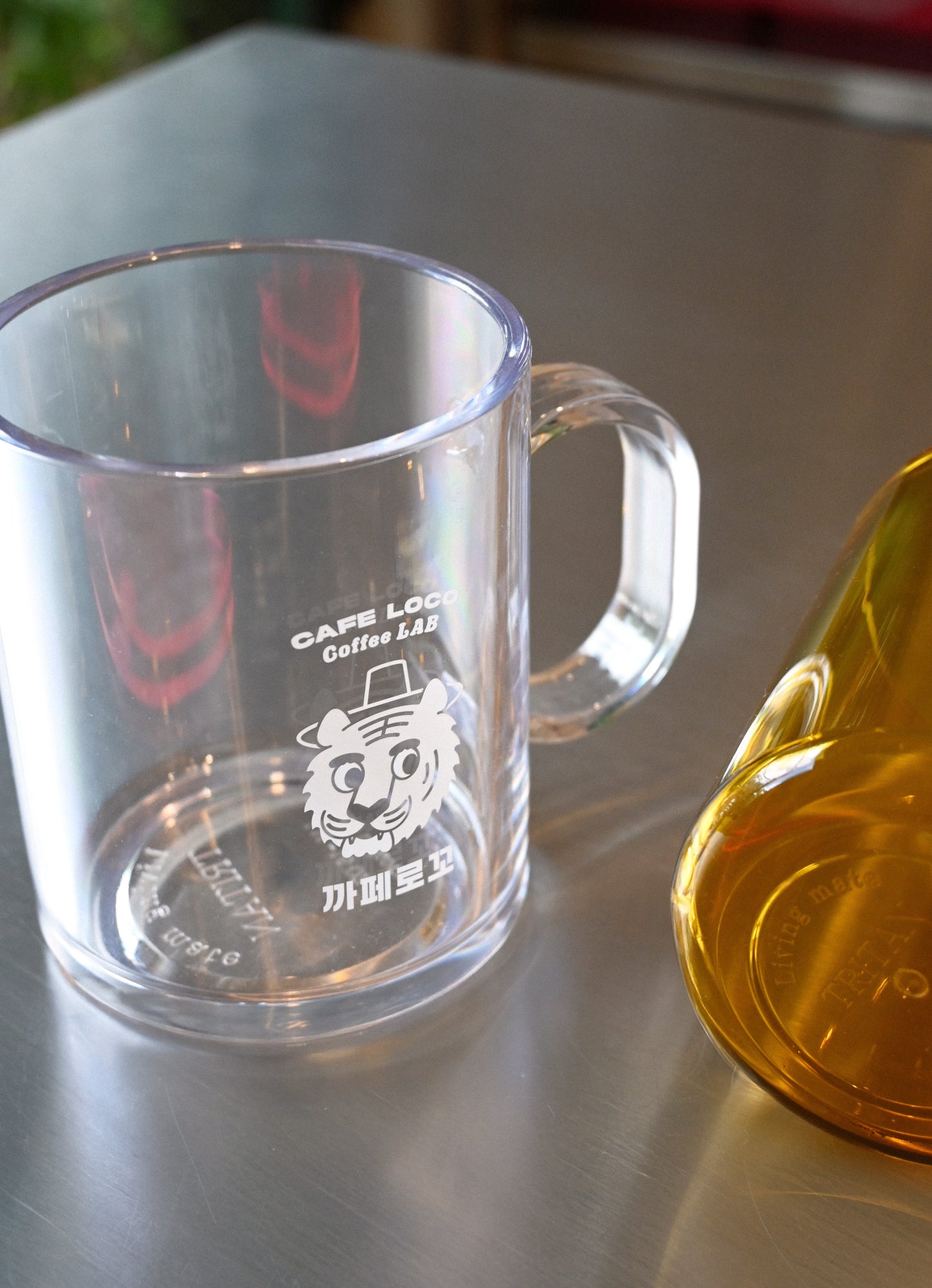 Taza de Tritan: made in Korea