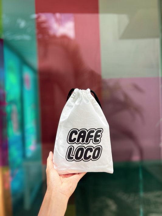 Pouch with the LOCO logo